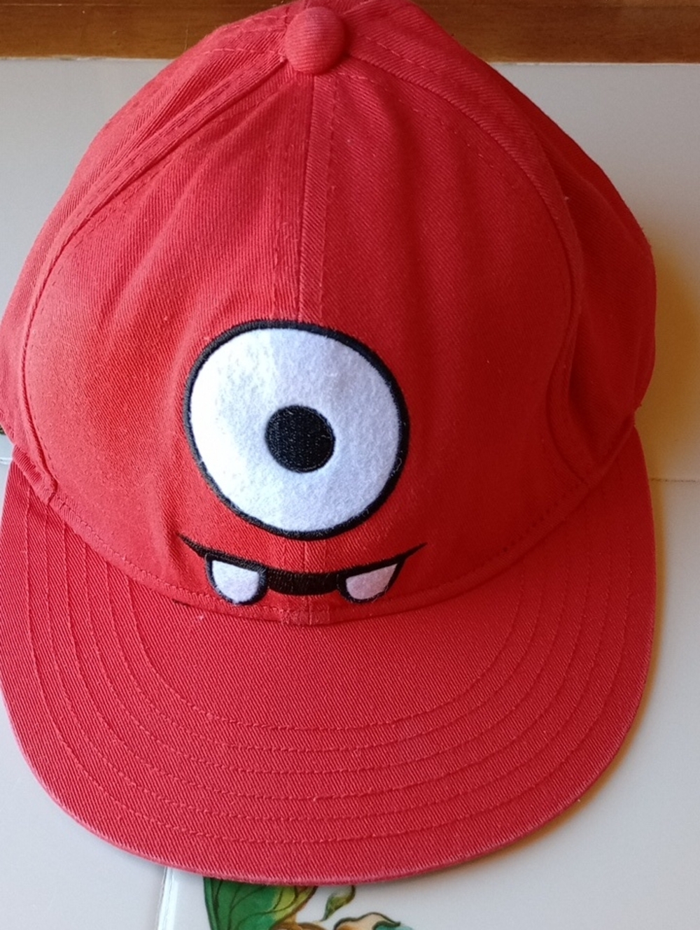 Vintage Nick Jr. Yo Gabba Gabba! Red Muno Snapback Hat